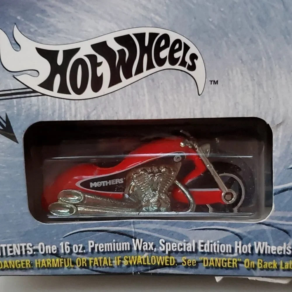 Hot Wheels Mothers Car Wax Motorcycle 2003